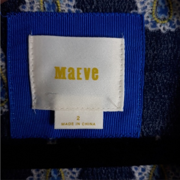 Anthropologie Maeve Eclipse Faux Wrap Dress - Picture 5 of 6